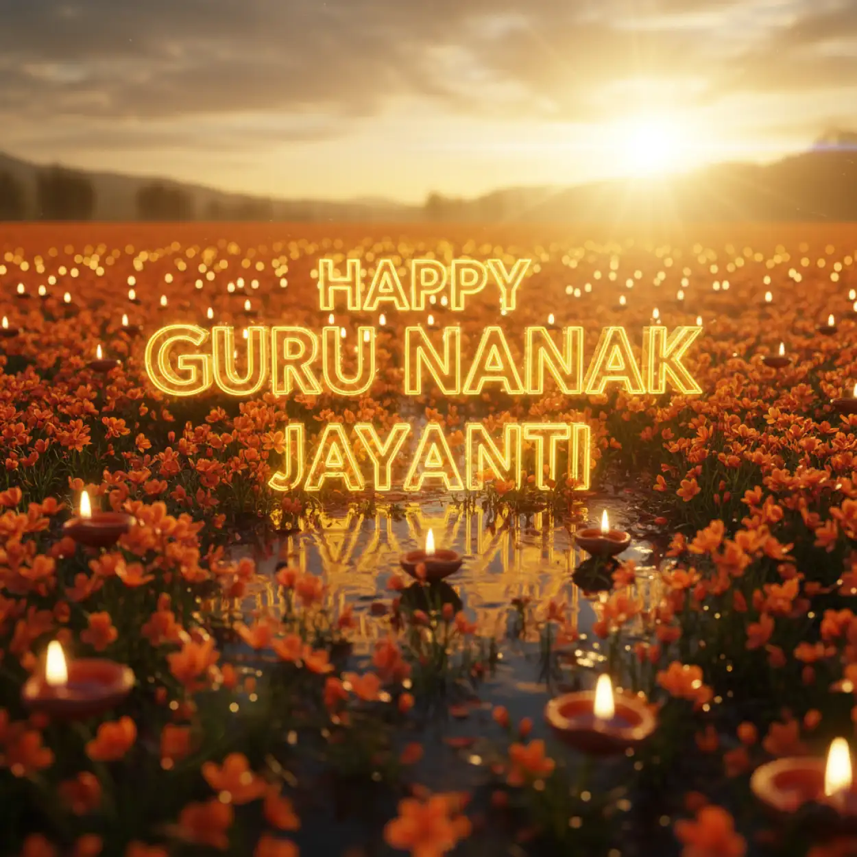Happy Guru Nanak Jayanti free PNG images for designers
