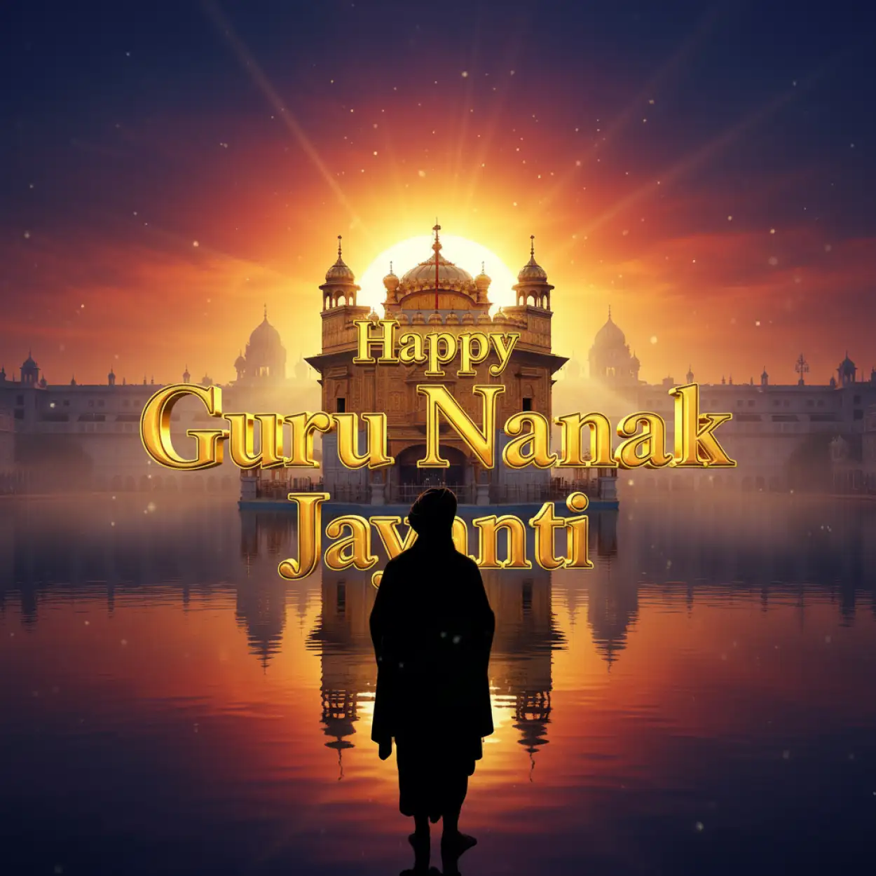 happy guru nanak jayanti instagram post template free