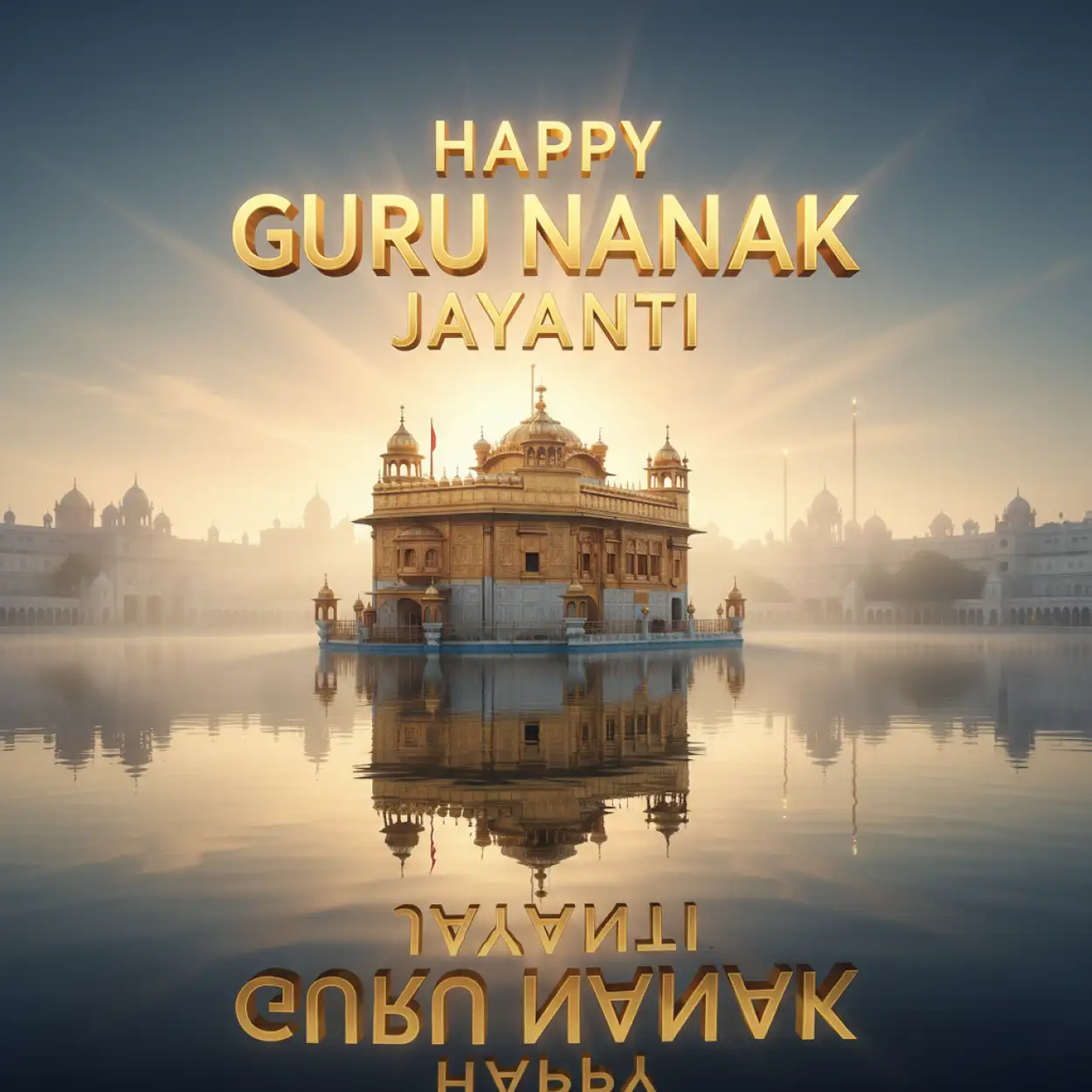 Happy Guru Nanak Jayanti transparent background PNG