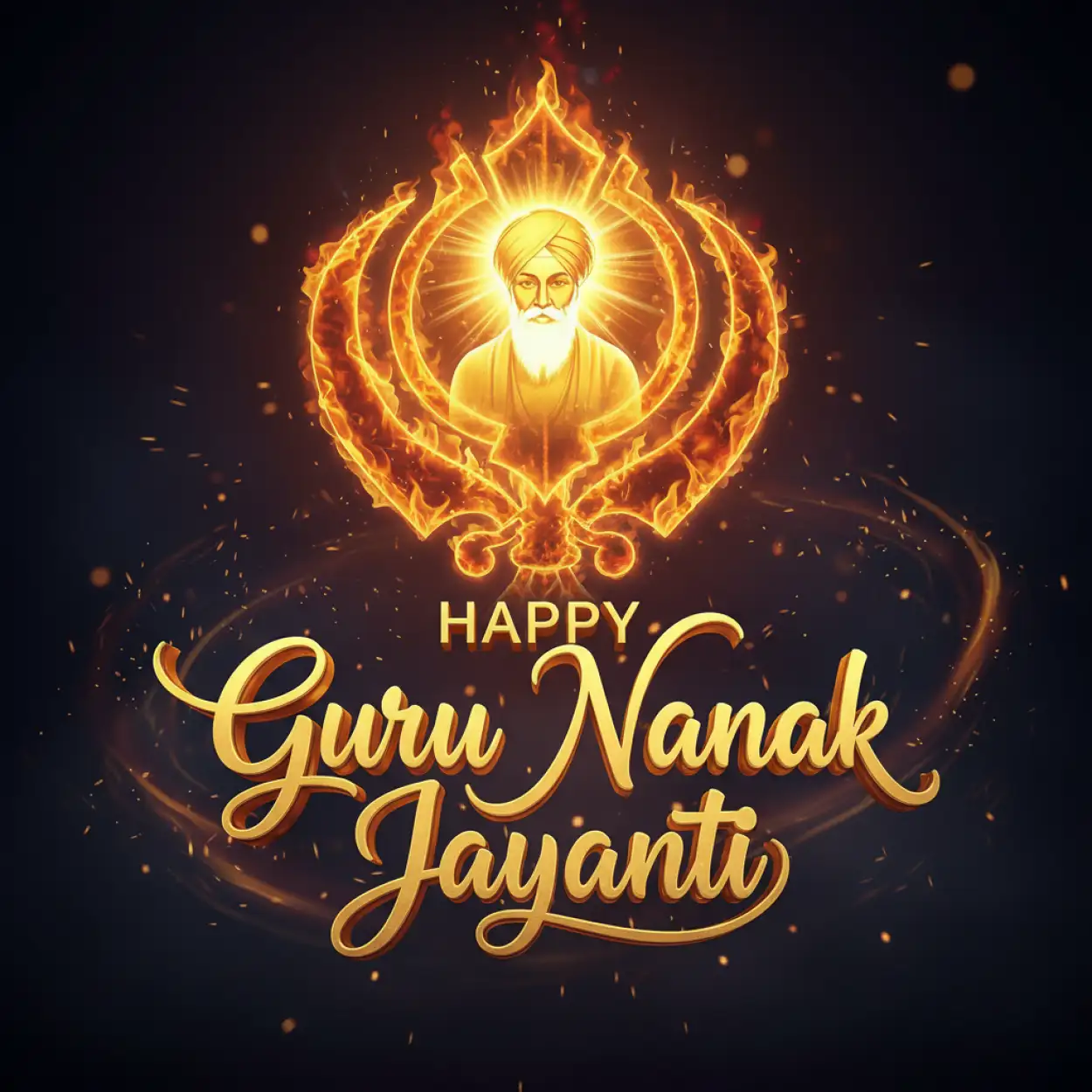 Happy Guru Nanak Jayanti YouTube thumbnail background