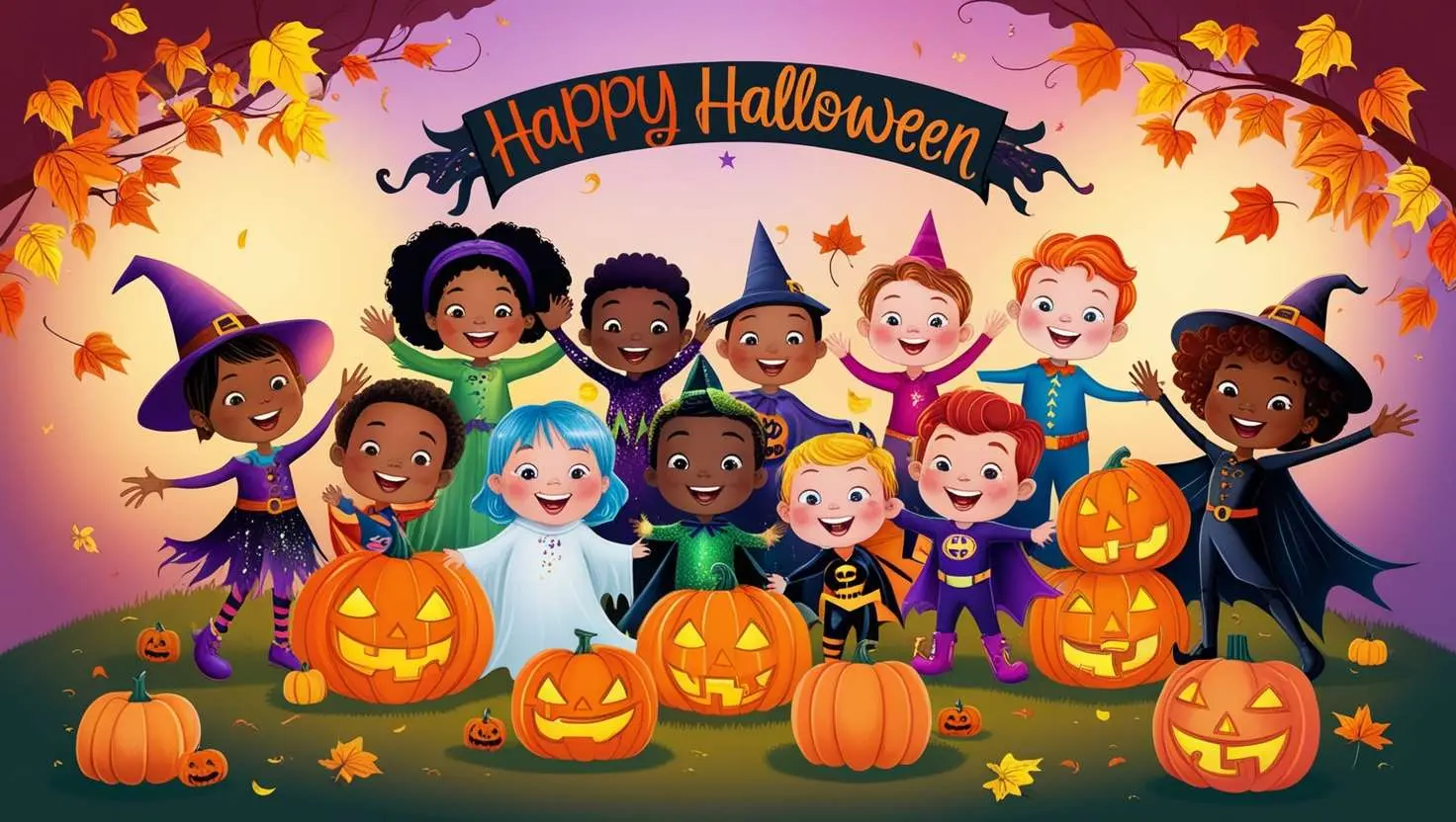 happy halloween 2024 kids wishes