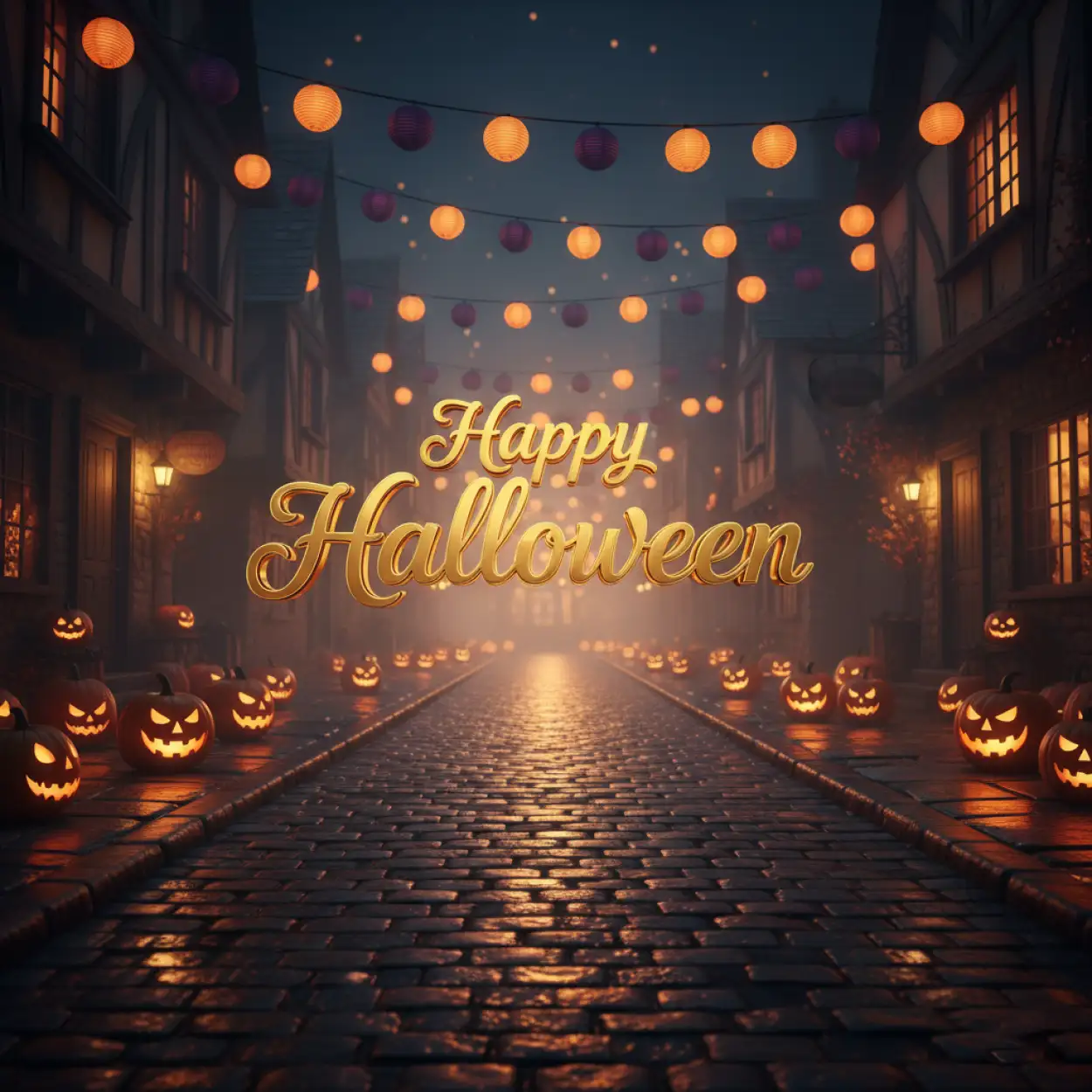 Happy Halloween 3d Text Design - Royalty Free Happy Halloween Image | Pngmagic Free Download Happy Halloween 3d Text Design - High Quality Happy Halloween Background