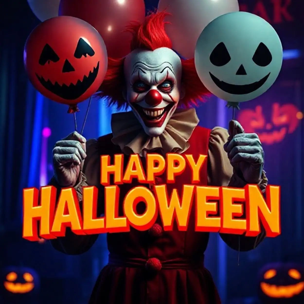 happy halloween funny pumpkin cartoon images