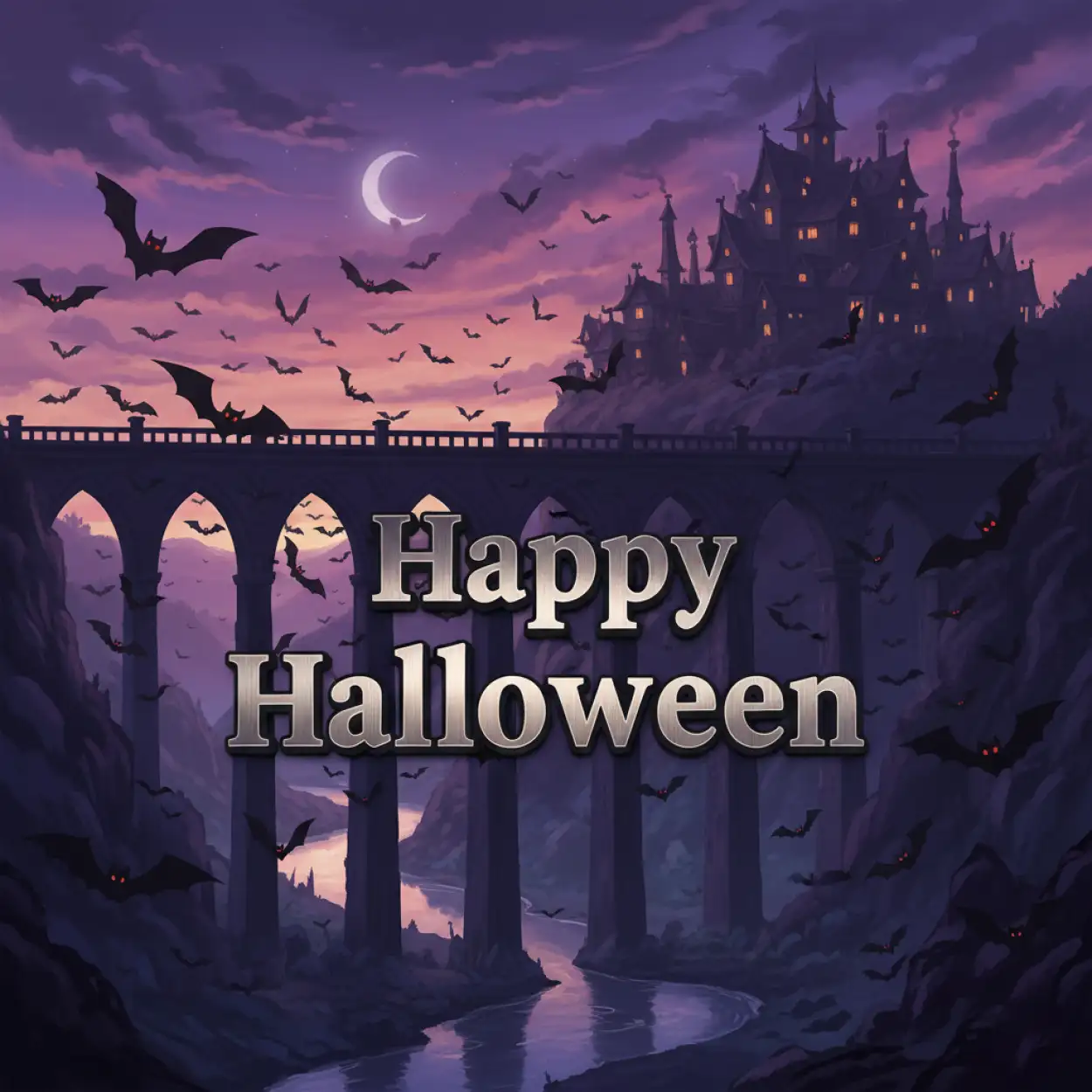 happy halloween graveyard background hd