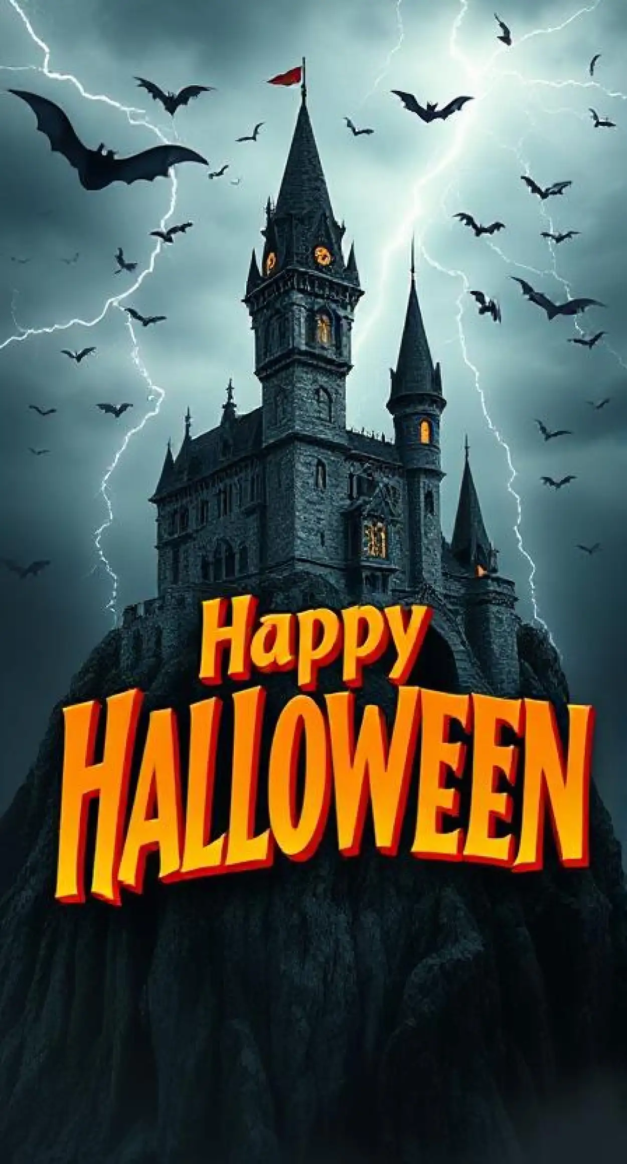 happy halloween party invitation template free