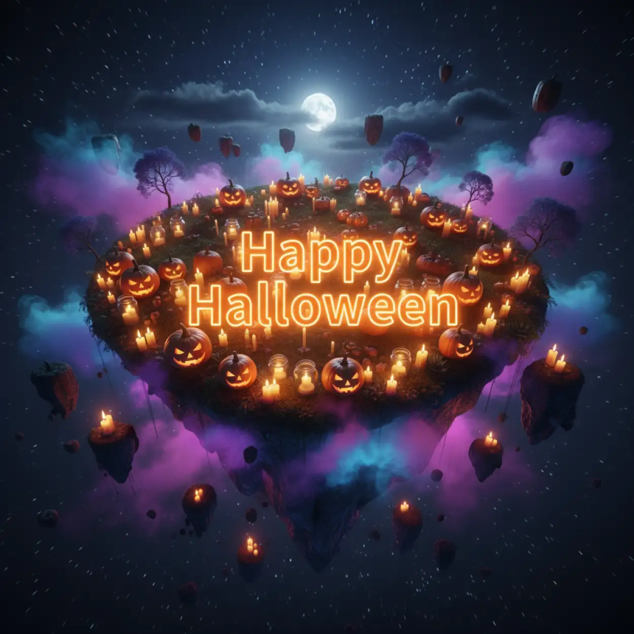 happy halloween poster hd download