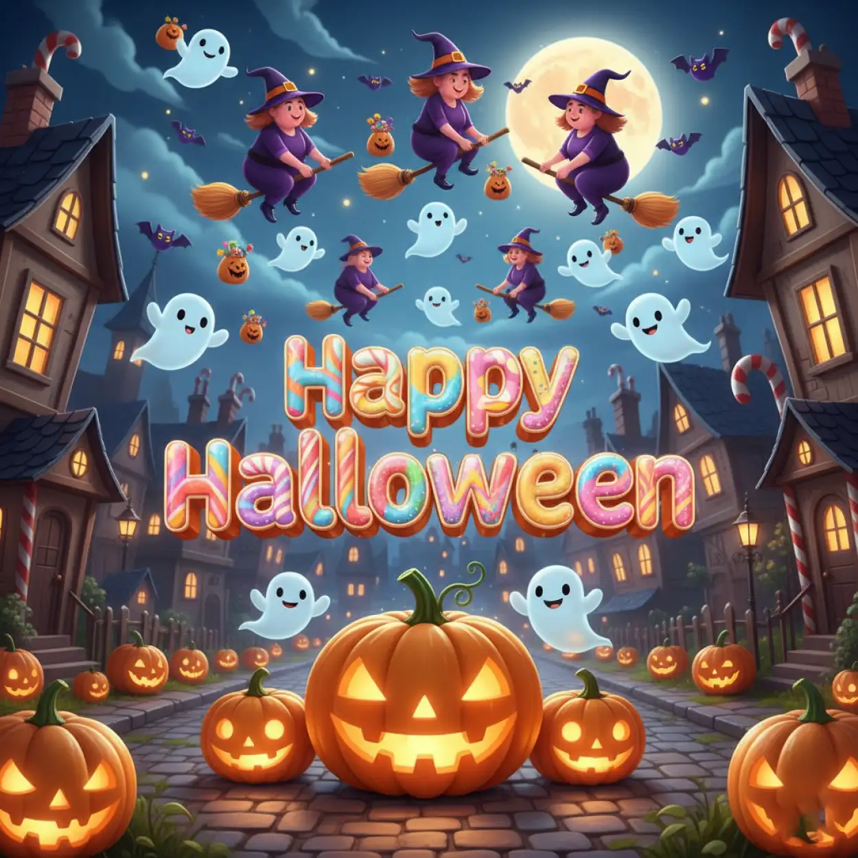 Happy Halloween Typography Design Png - Royalty Free Happy Halloween Image | Pngmagic Free Download Happy Halloween Typography Design Png - High Quality Happy Halloween PNG Image