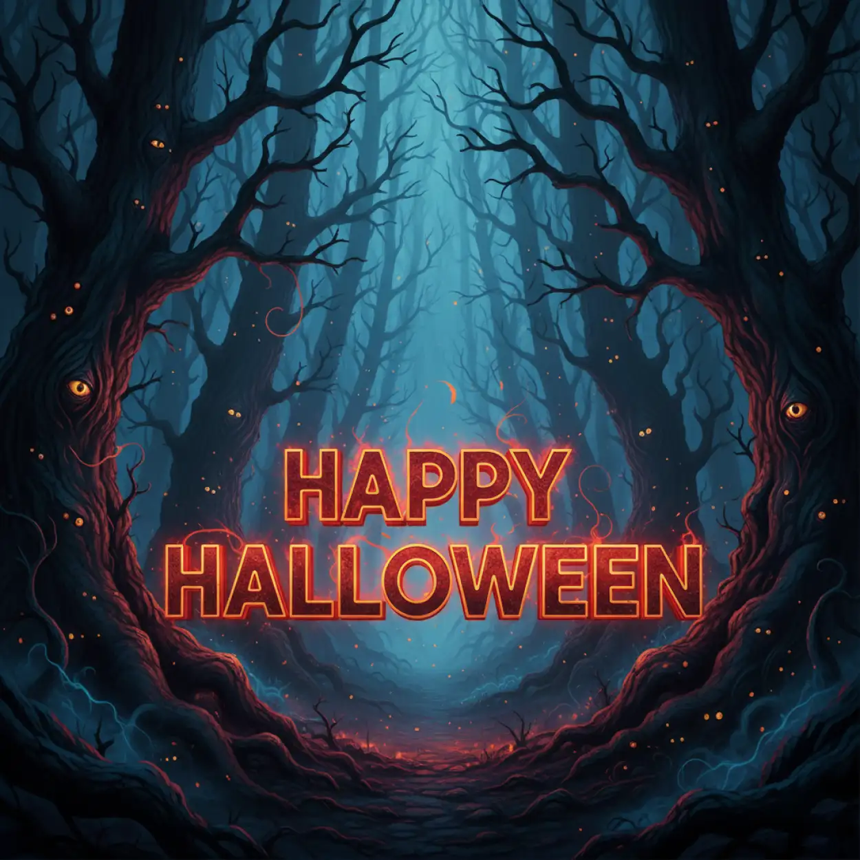 happy halloween vector art free