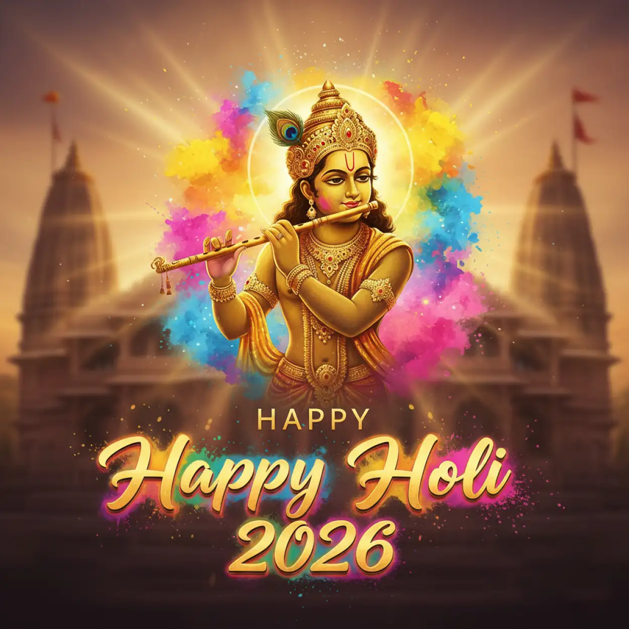 Free Download Happy Holi 2026 Festival Images - High Quality Happy Holi 2026 Image