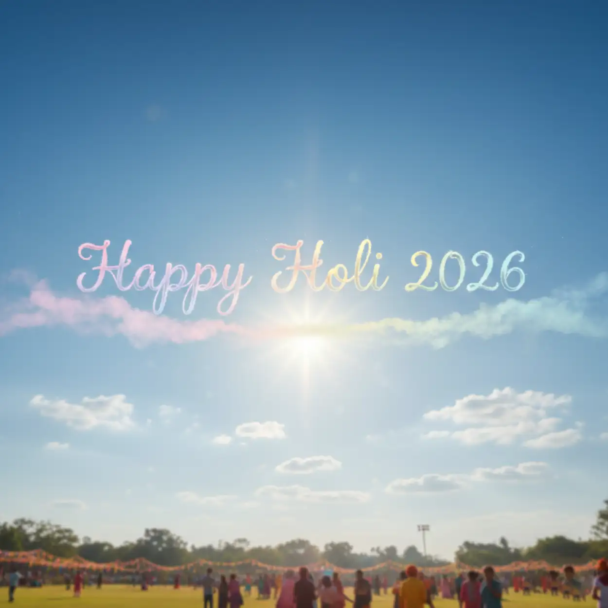 happy holi 2026 greeting card a4 printable 2