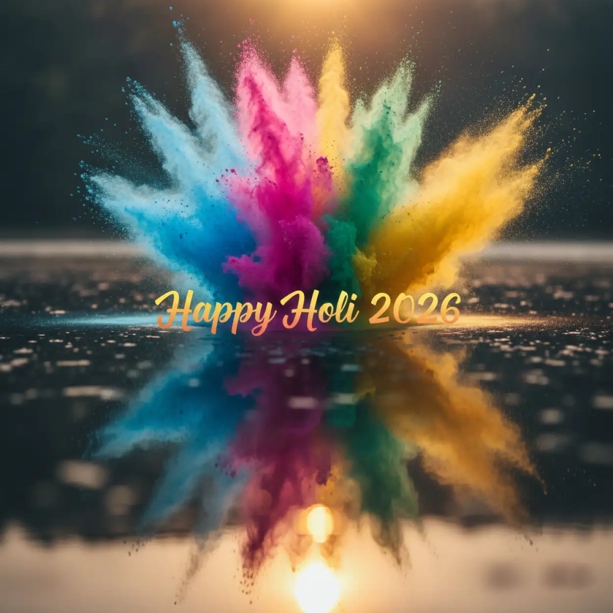 happy holi 2026 greeting card abstract art 2