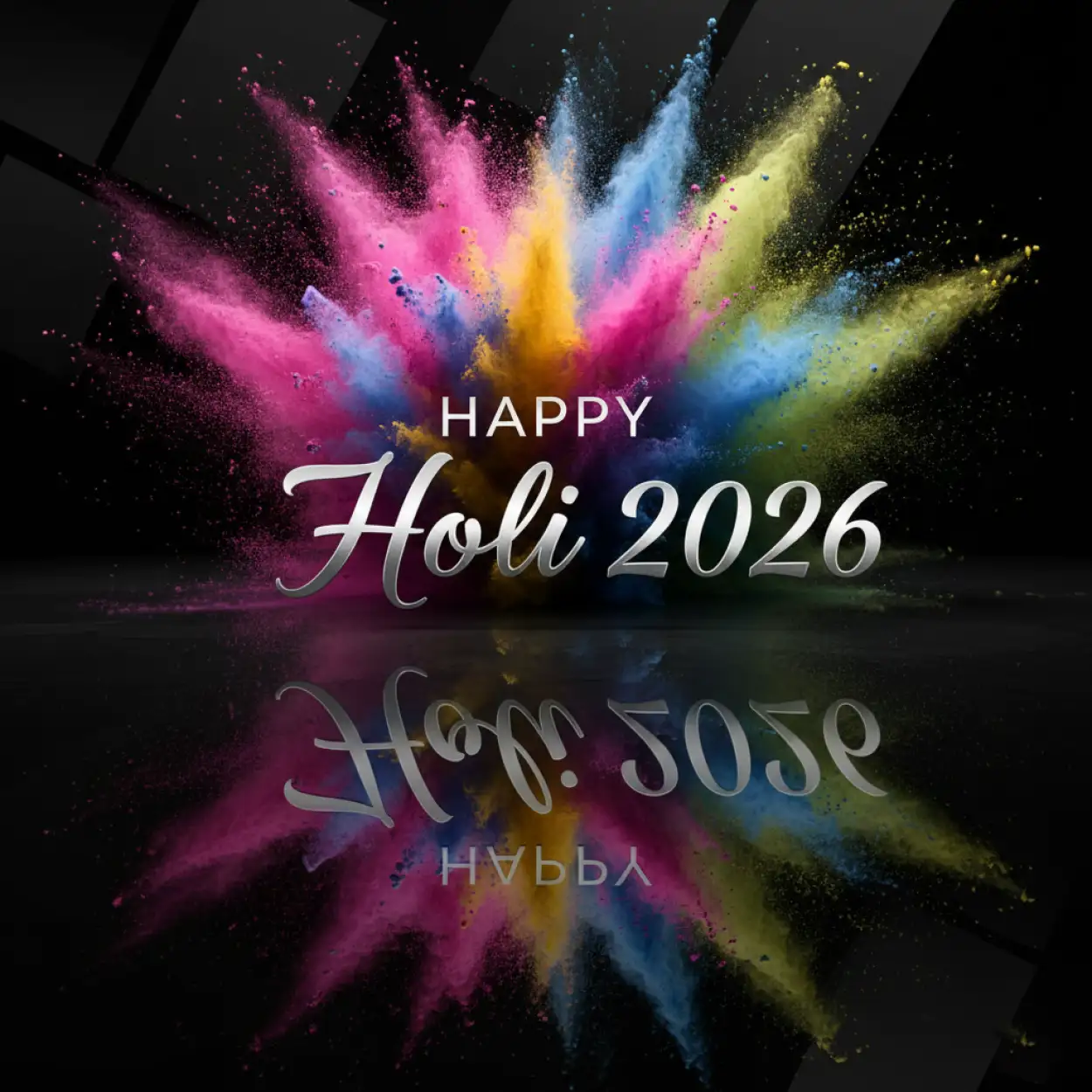 happy holi 2026 greeting card dark background 2