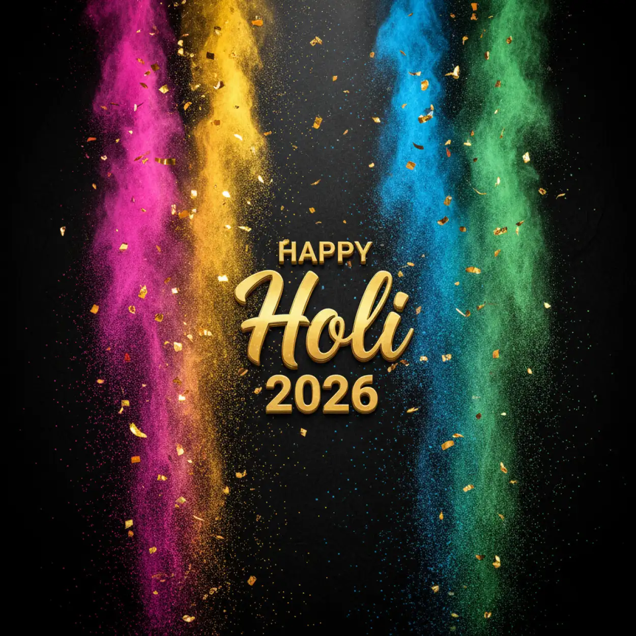happy holi 2026 greeting card festive poster 2