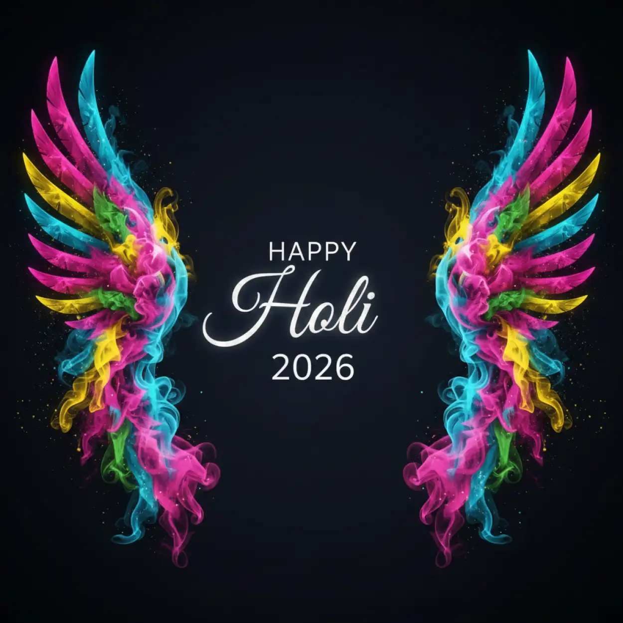 happy holi 2026 greeting card with logo 2