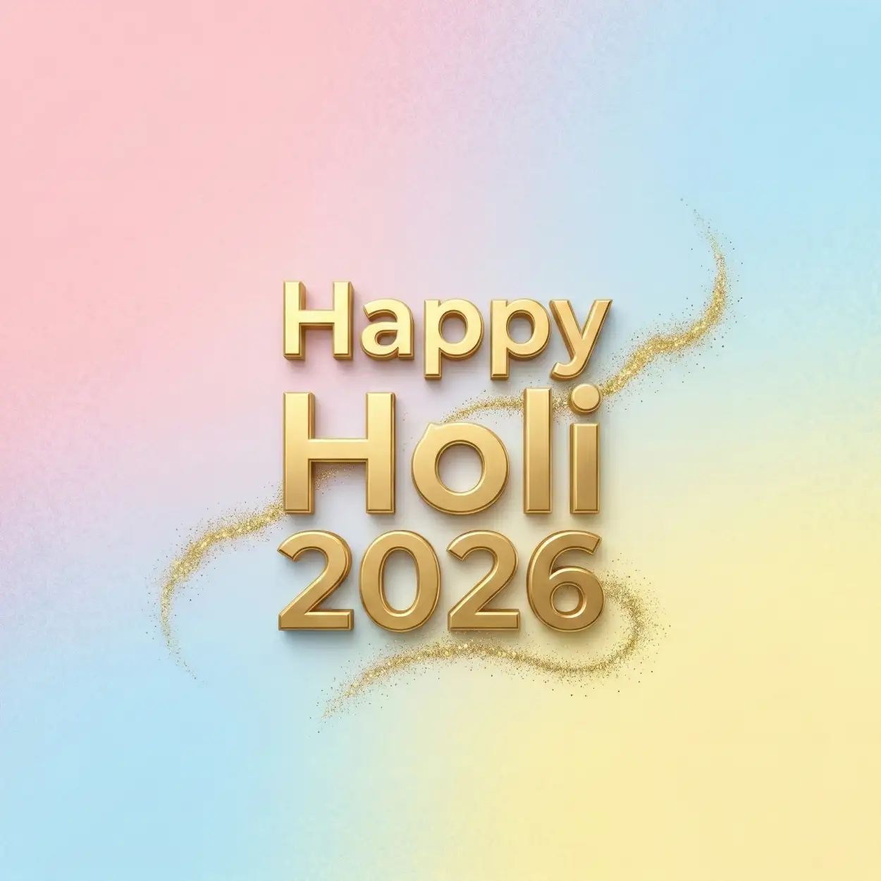 happy holi 2026 photo clean background