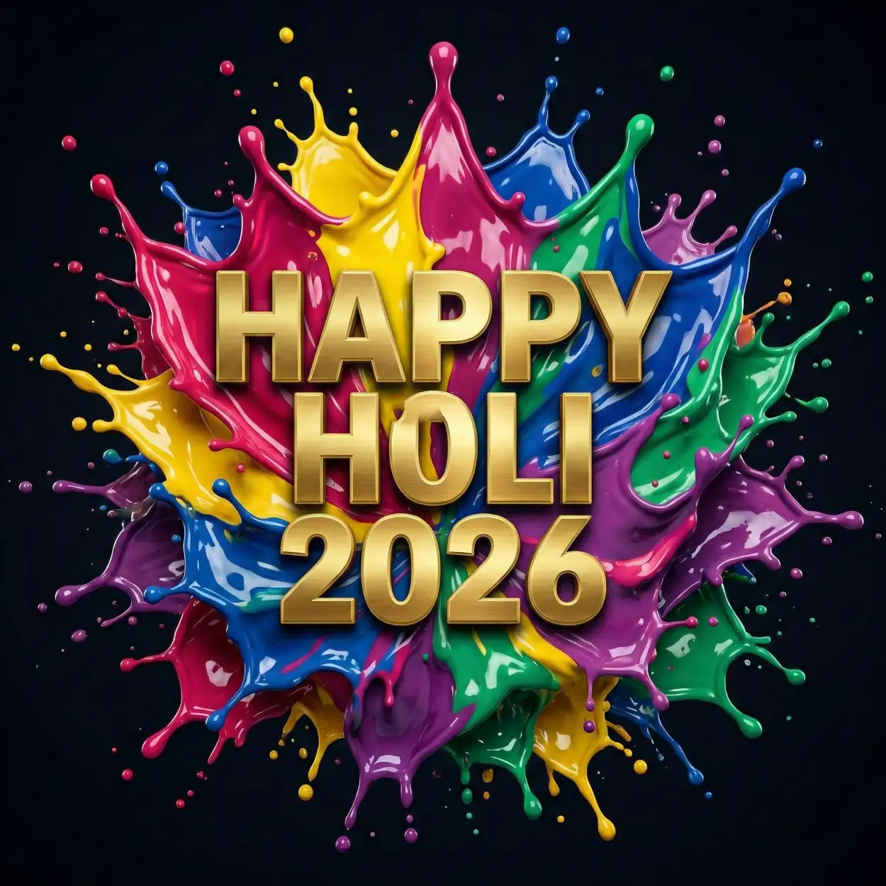 happy holi 2026 photo festive background