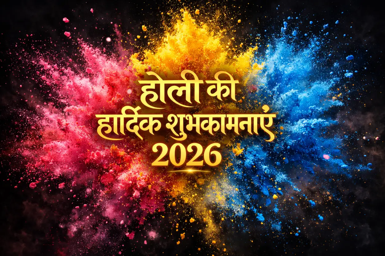 Free Download Happy Holi 2026 Photo For Social Media - High Quality Happy Holi 2026 Photo Image