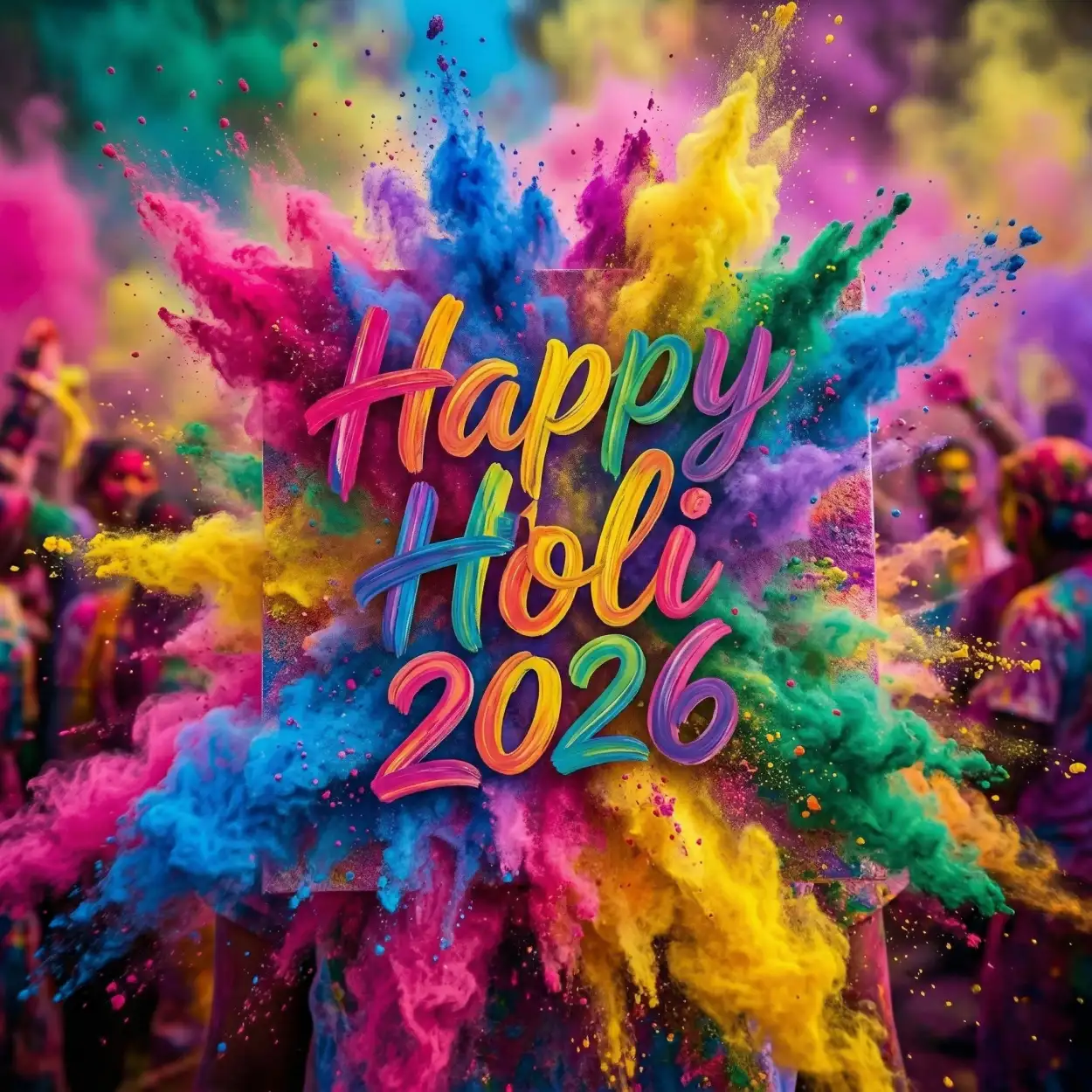 Free Download Happy Holi 2026 Photo For Whatsapp Status - High Quality Happy Holi 2026 Photo Image