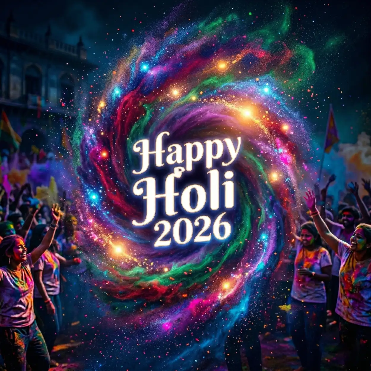 happy holi 2026 photo instagram post design