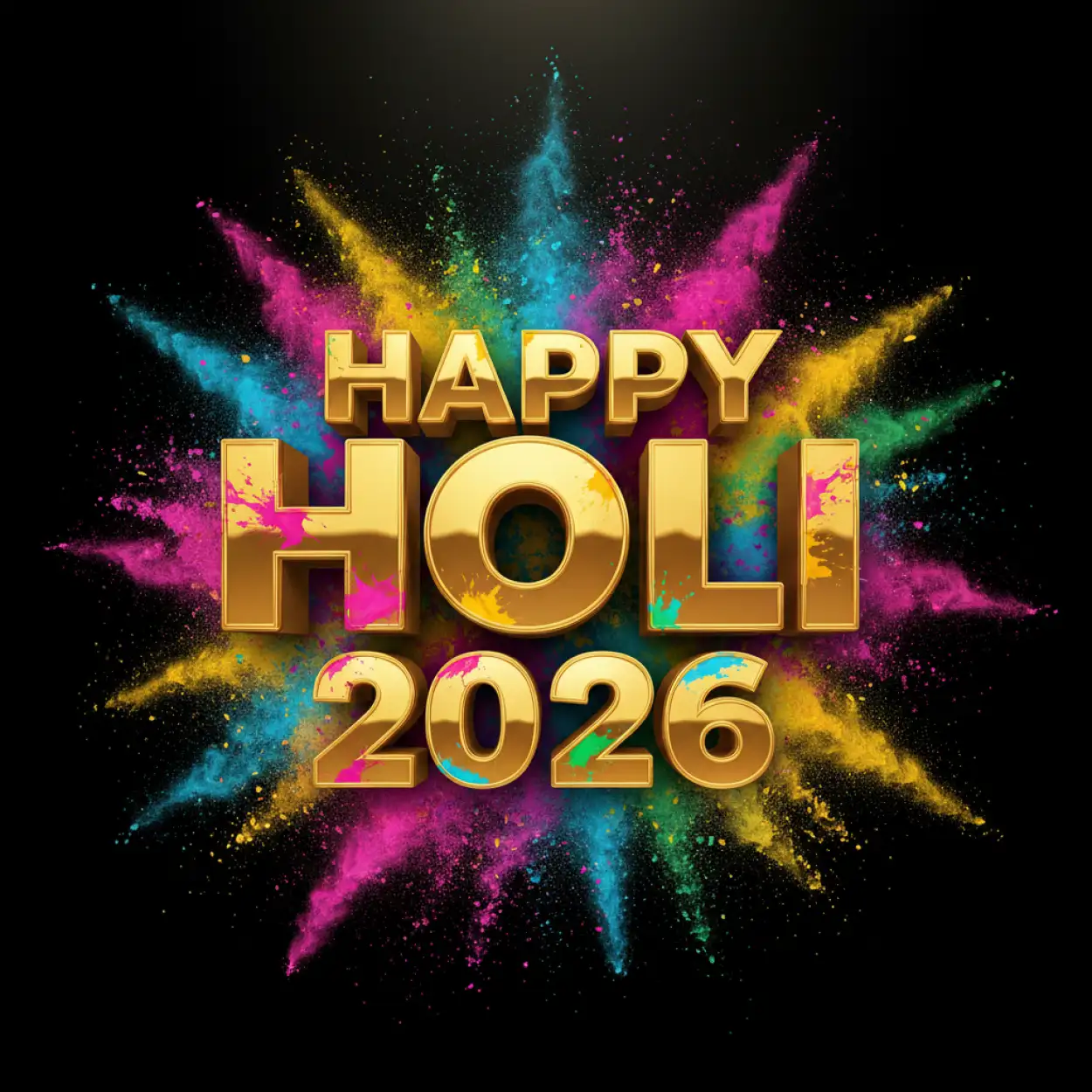 Free Download Happy Holi 2026 Wishes For Girlfriend - High Quality Happy Holi 2026 Image