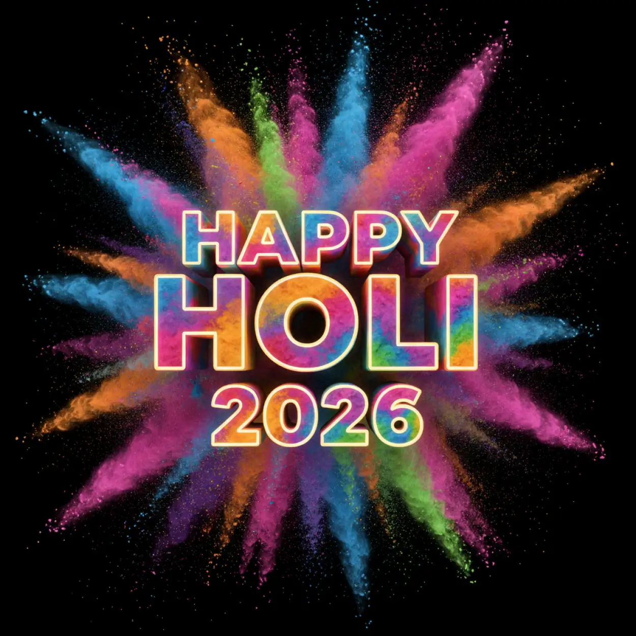 Free Download Happy Holi 2026 - High Quality Happy Holi 2026 Image