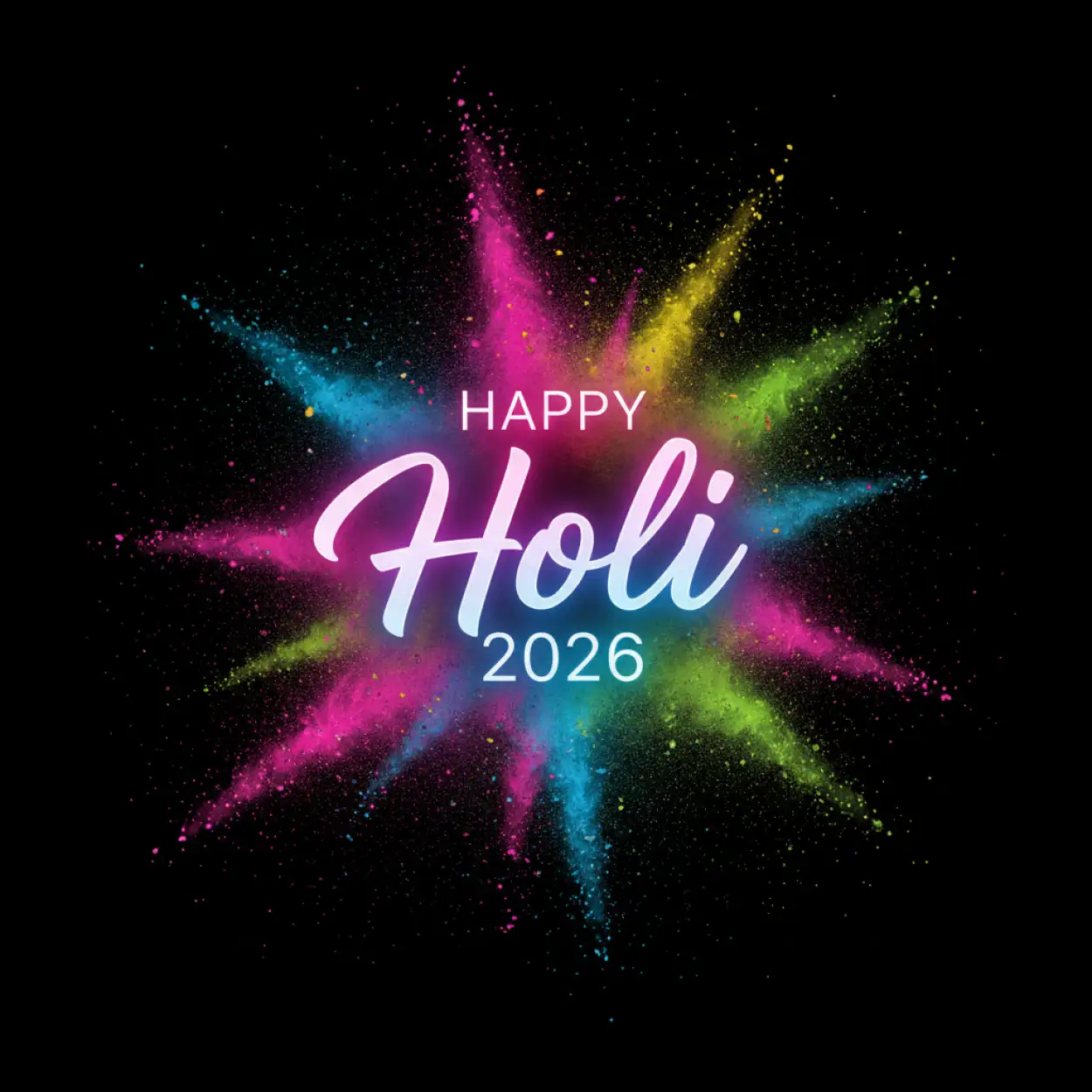 happy holi celebration 2026 colorful background 2