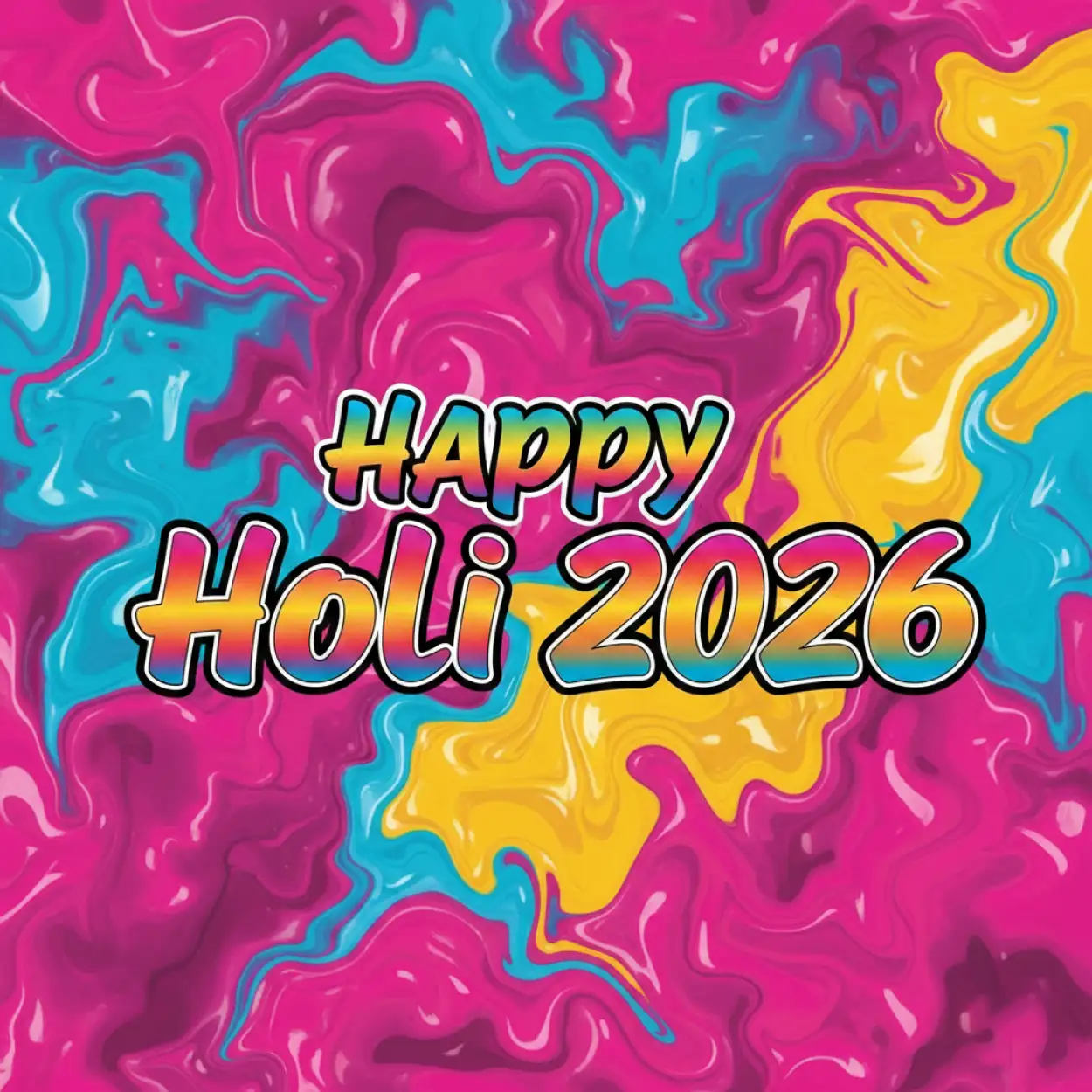 happy holi celebration 2026 event banner