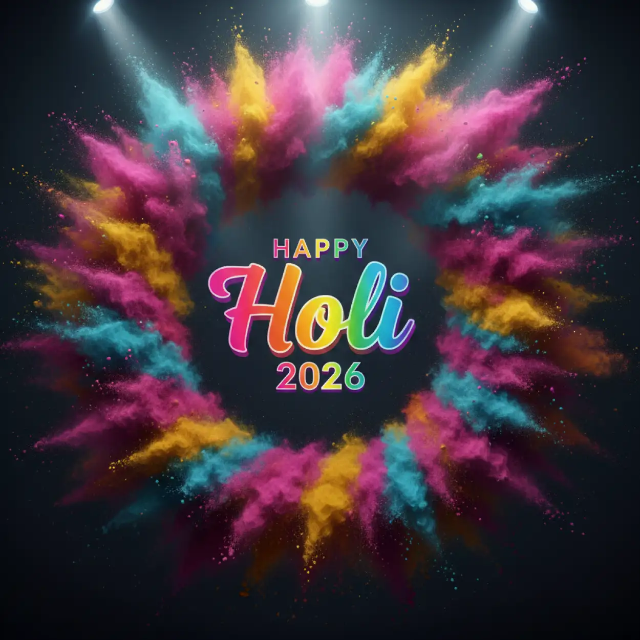 happy holi celebration 2026 festive social graphics