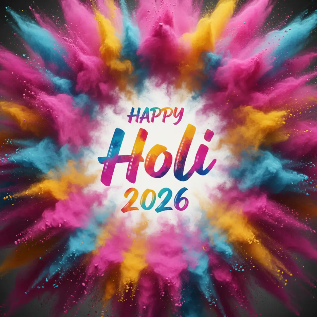 happy holi celebration 2026 greetings