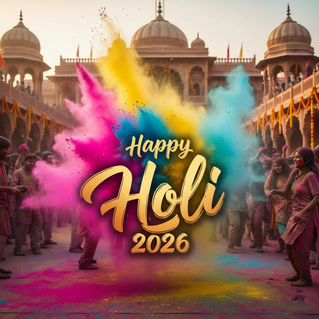 Free Download Happy Holi Celebration 2026 Punjabi Wishes 2 - High Quality Happy Holi Celebration 2026 Image