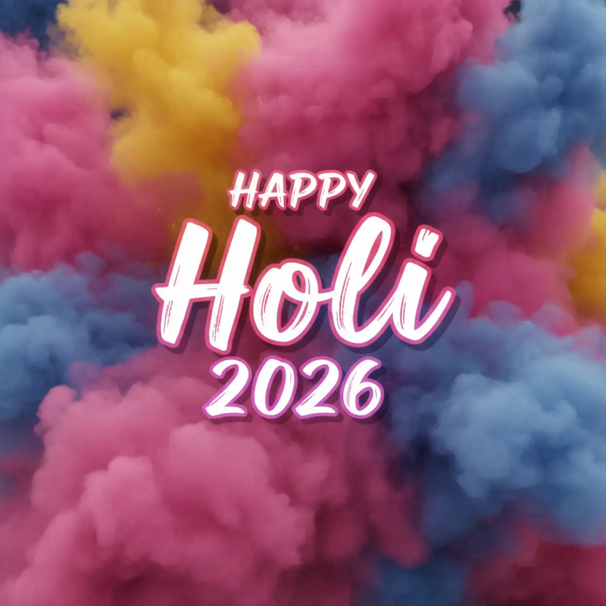 happy holi celebration 2026 whatsapp dp image