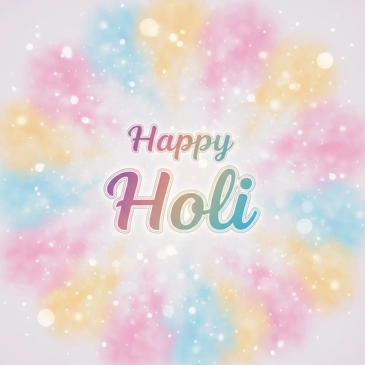 happy holi greeting card free stock png