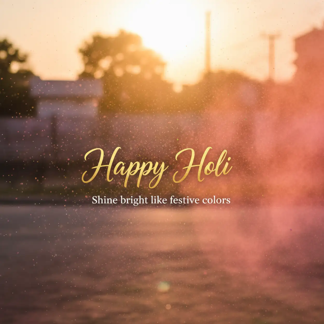 happy holi greeting card high resolution 4k 2