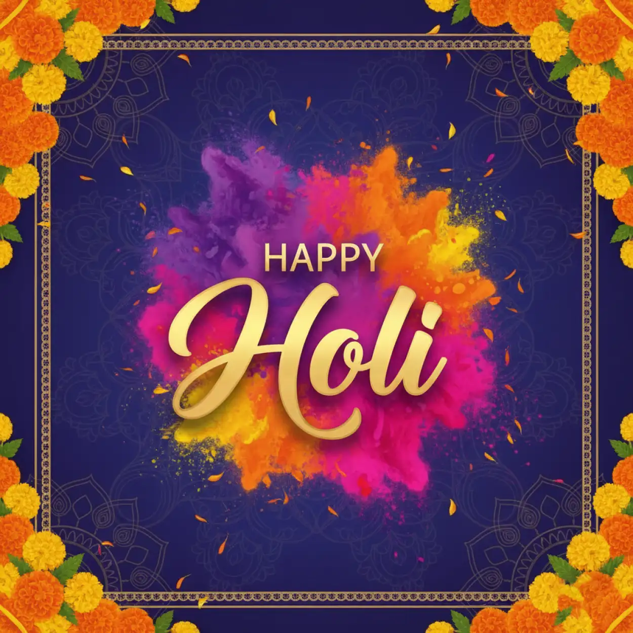 happy holi greeting card story format 1080x1920