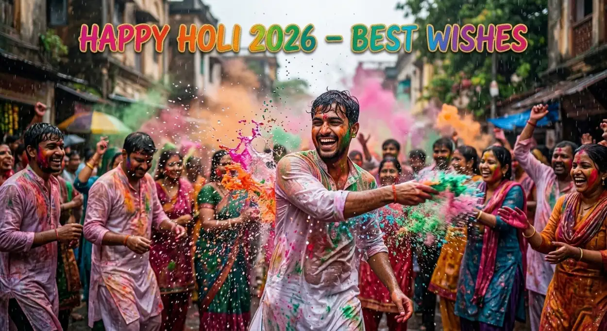 happy holi wishes 2026 best whatsapp message