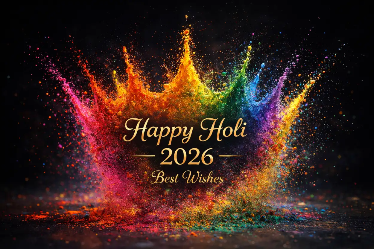 happy holi wishes 2026 blessing message