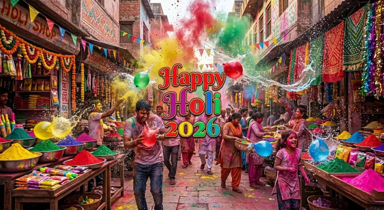 happy holi wishes 2026 caption for instagram