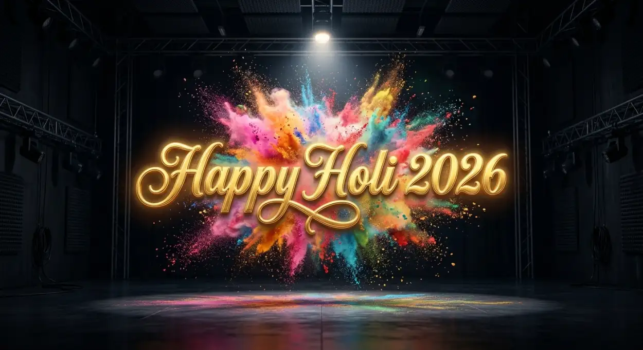 Free Download Happy Holi Wishes 2026 Corporate Greeting Message Format - High Quality Happy Holi Wishes 2026 Image