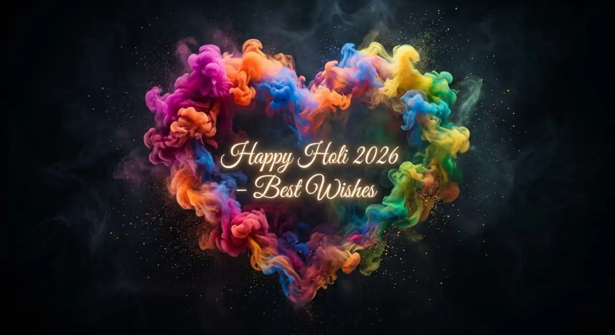 happy holi wishes 2026 festival banner template