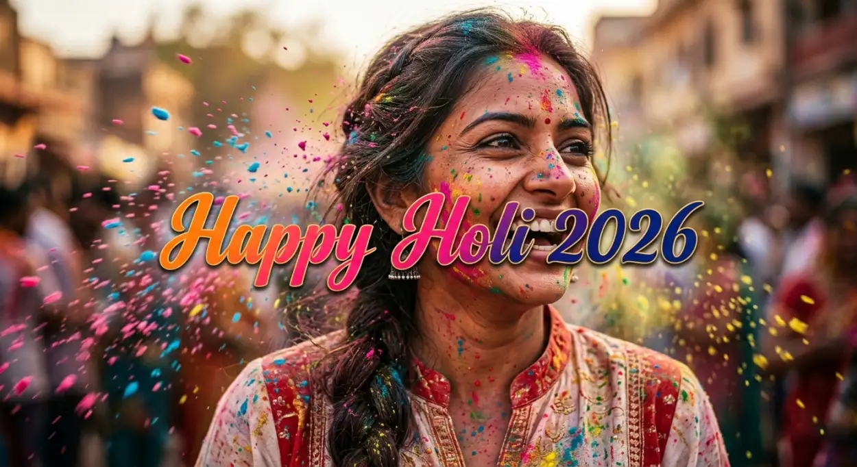 happy holi wishes 2026 for wife