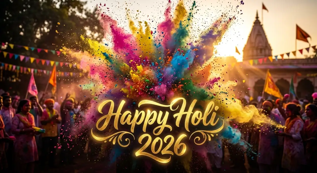 happy holi wishes 2026 high quality social media graphics