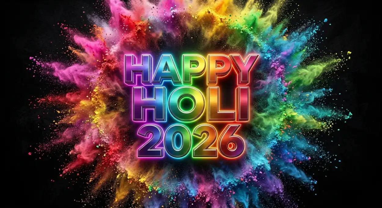 Free Download Happy Holi Wishes 2026 Special Blessings For Elders - High Quality Happy Holi Wishes 2026 Image