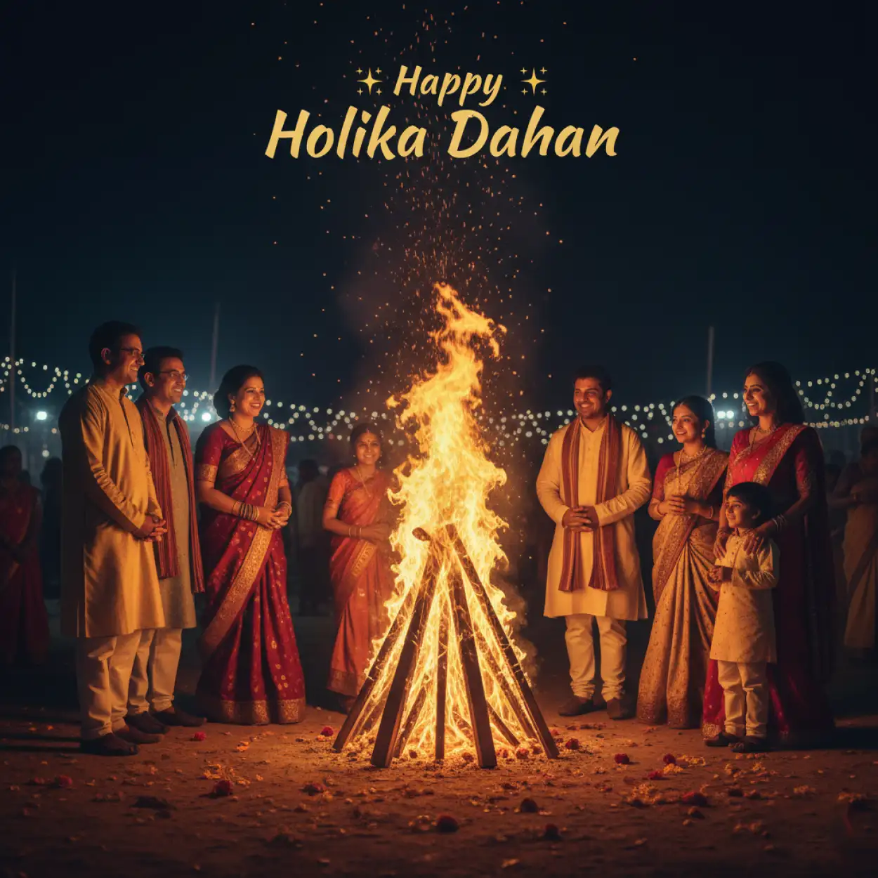 Free Download Happy Holika Dahan Bonfire Pictures - High Quality Happy Holika Dahan Image