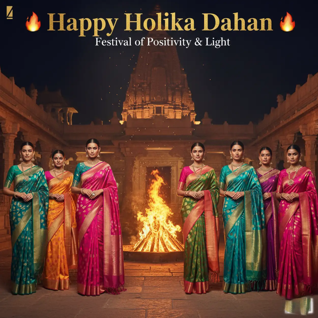 Free Download Happy Holika Dahan Fb Post Image - High Quality Happy Holika Dahan Image