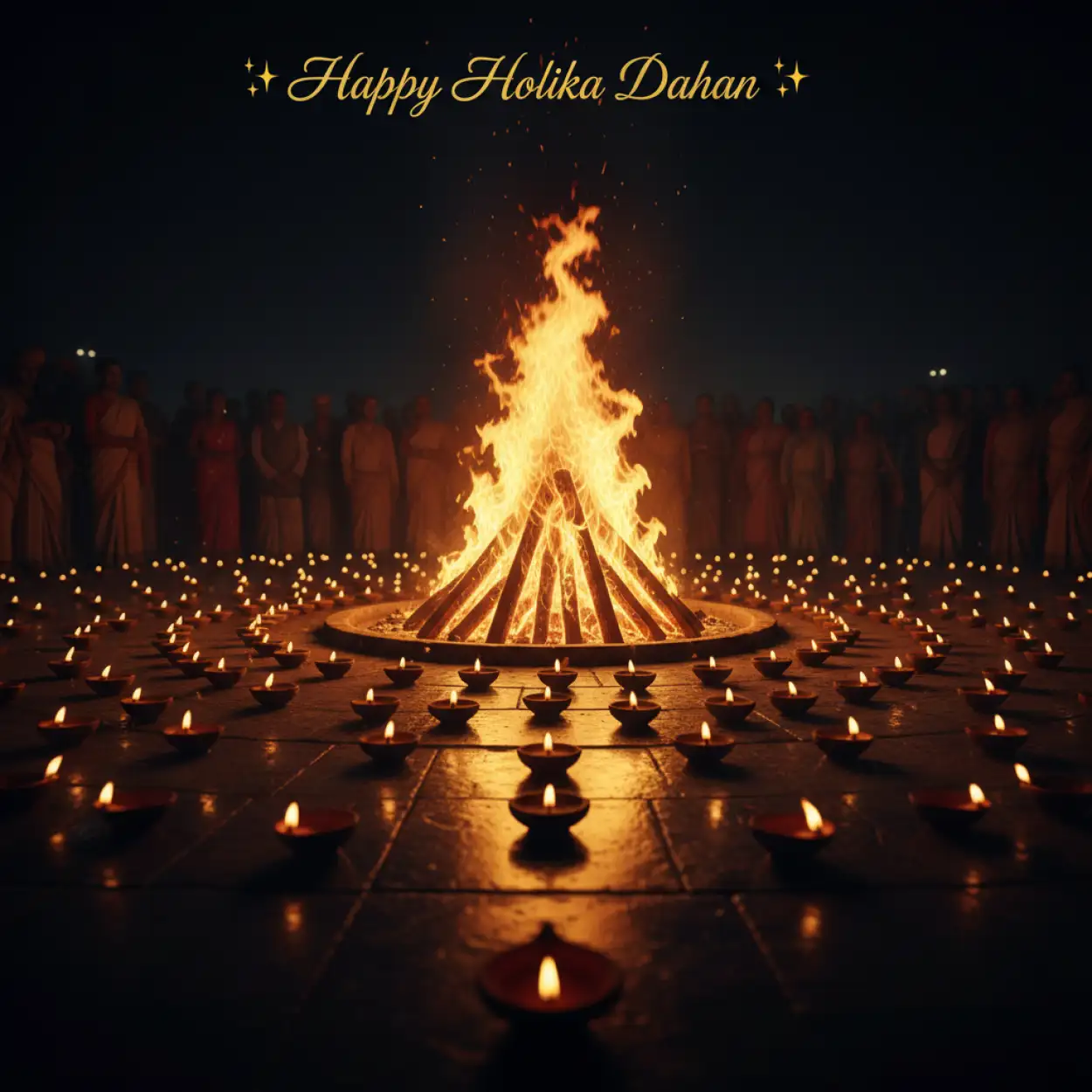 Free Download Happy Holika Dahan Indian Tradition Photo - High Quality Happy Holika Dahan Image