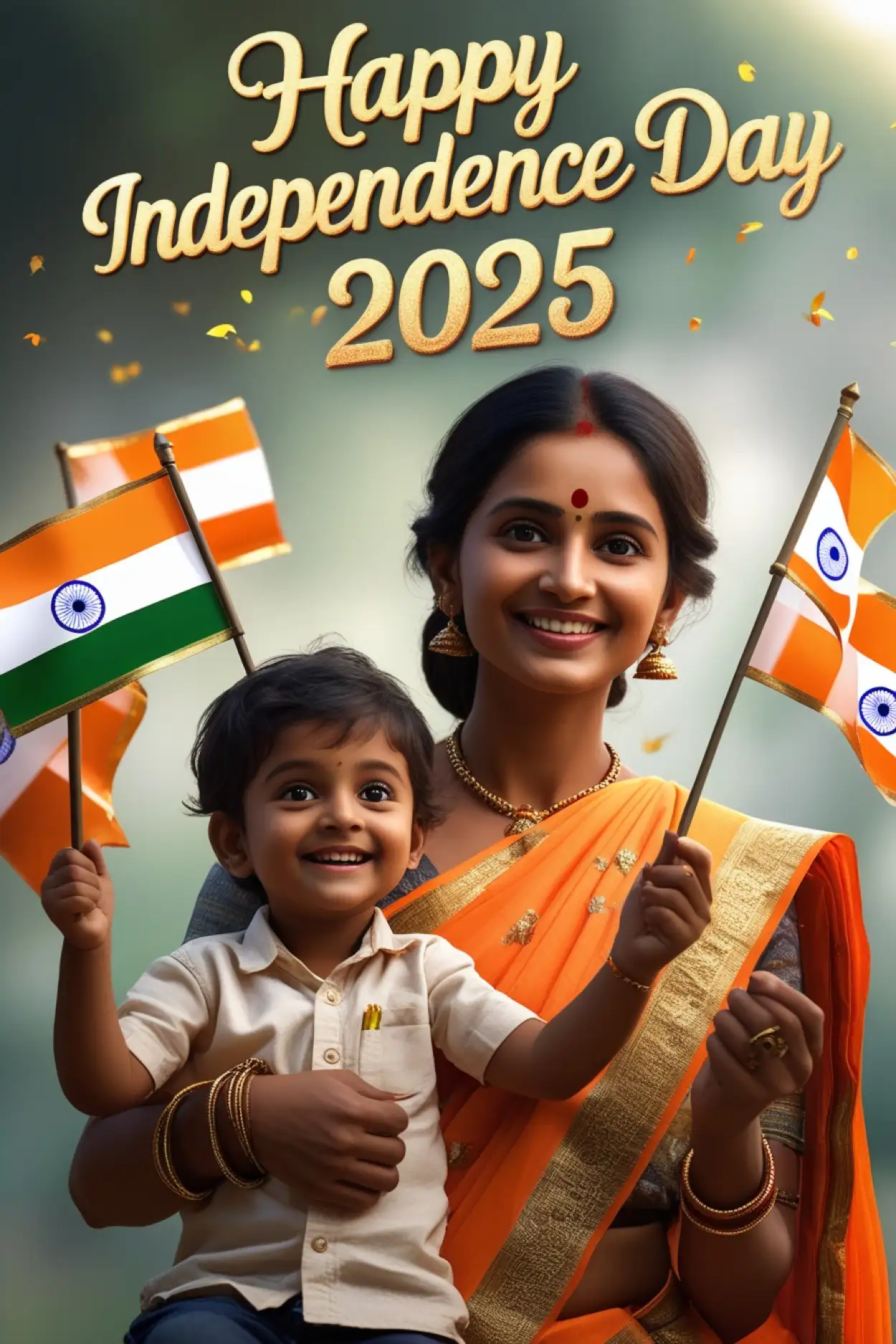 Free Download Happy Independence Day 2025 India Festival Posters - High Quality Happy Independence Day 2025 Background