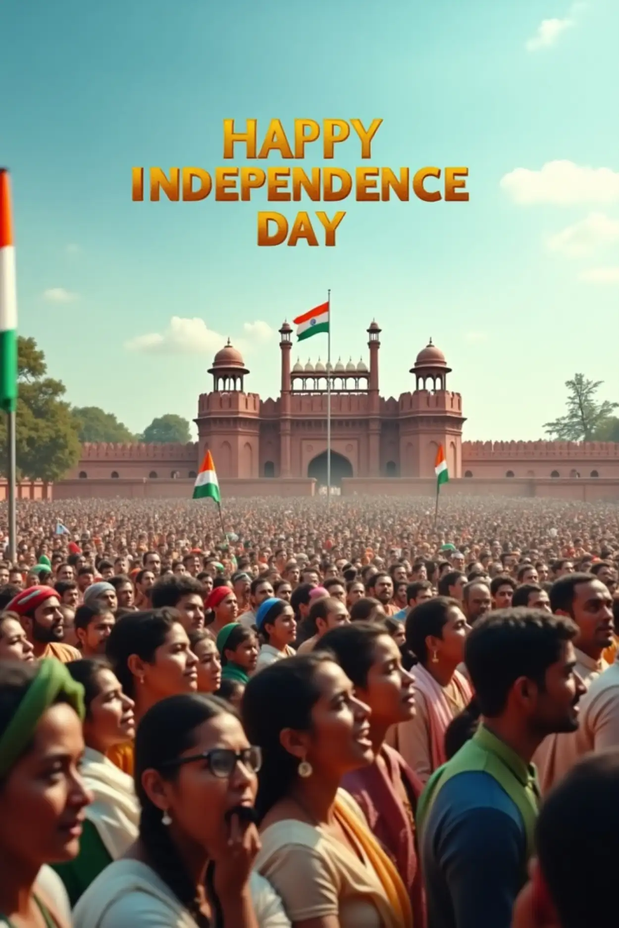 Free Download Happy Independence Day 2025 Speech In English - High Quality Happy Independence Day 2025 Background
