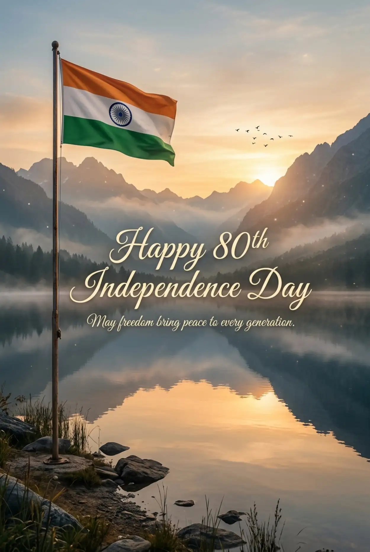 Free Download Happy Independence Day 2026 Wishes For Social Media Posts - High Quality Happy Independence Day 2026 Image