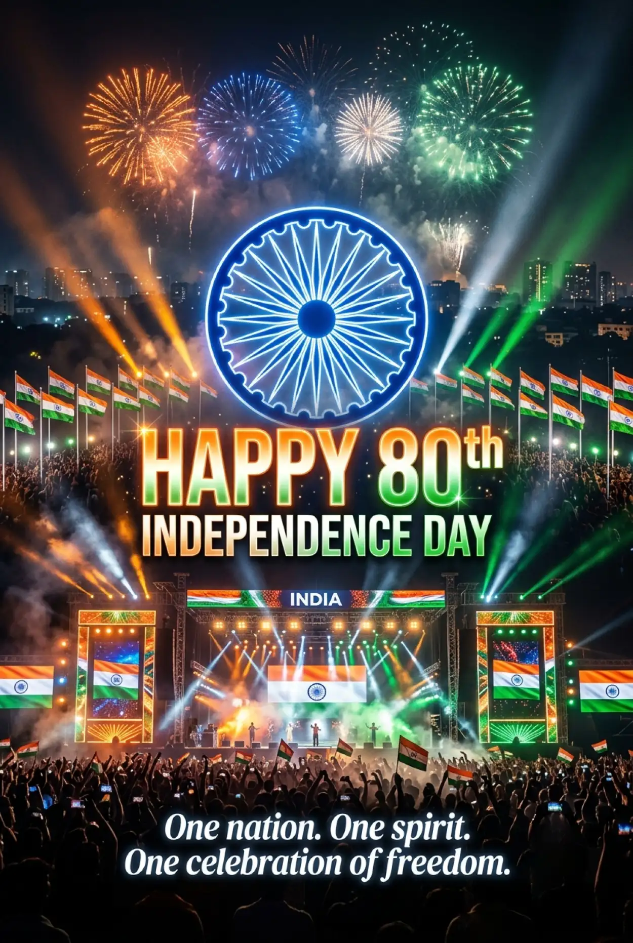 Free Download Happy Independence Day 2026 Youtube Thumbnail - High Quality Happy Independence Day 2026 Background Image