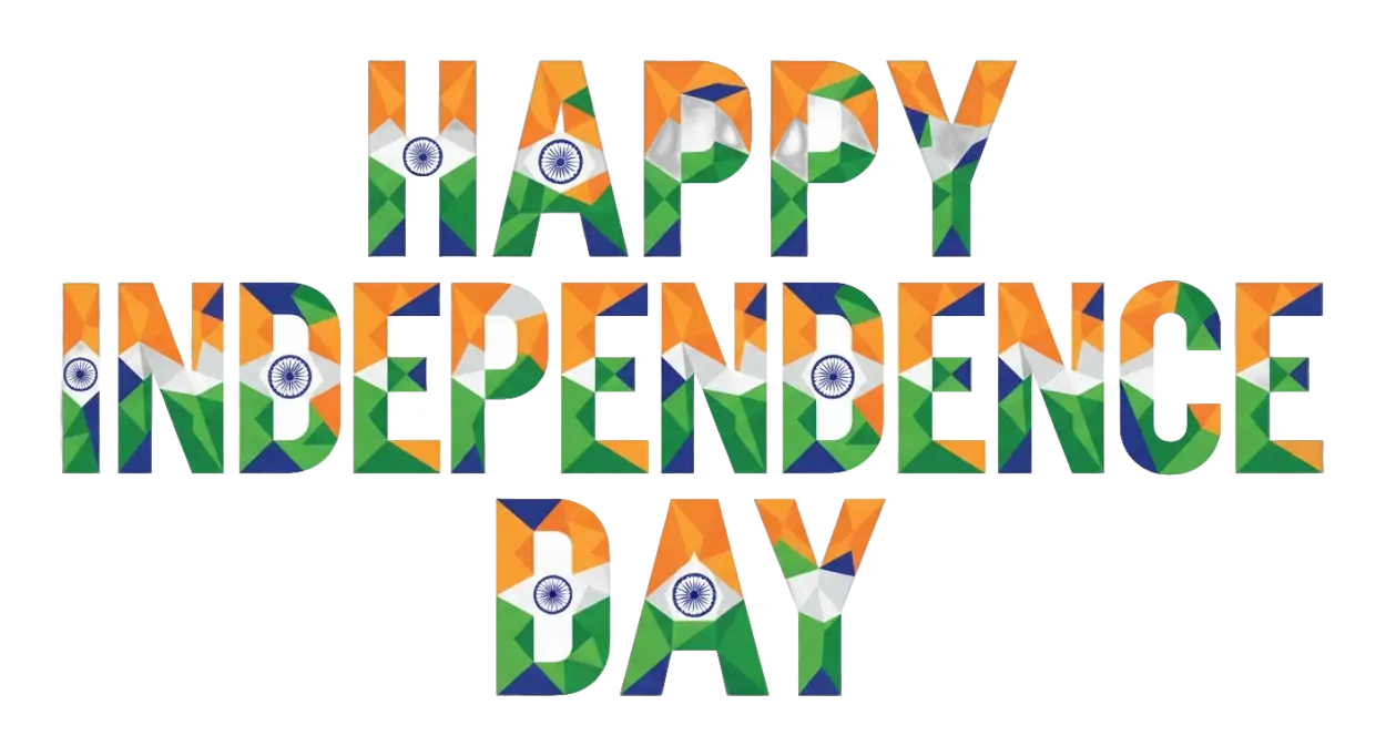 Free Download Happy Independence Day 3d Png - High Quality Happy Independence Day Png 2026 Transparent PNG